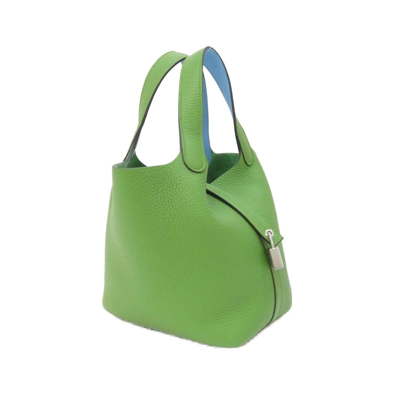 HERMES Picotin 069560CK Handbag Clemence