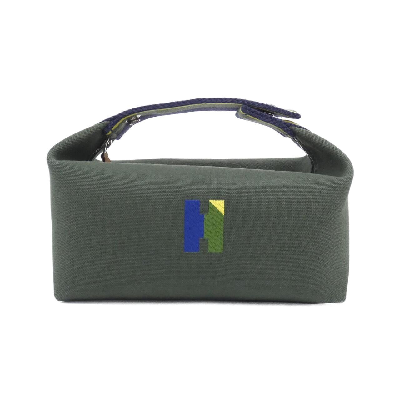 HERMES 104346M 小袋 帆布