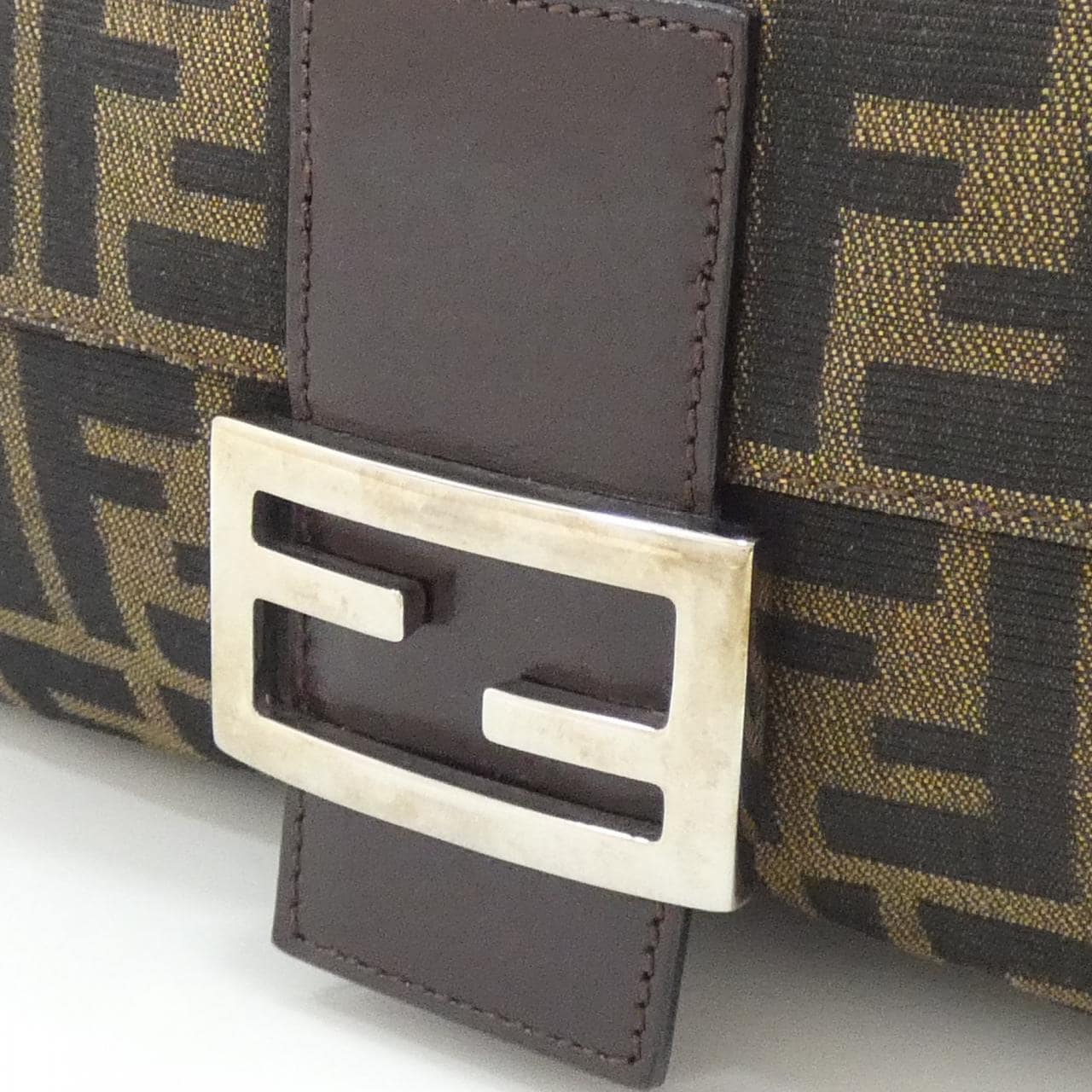 FENDI Baguette 26424 Shoulder Canvas 4