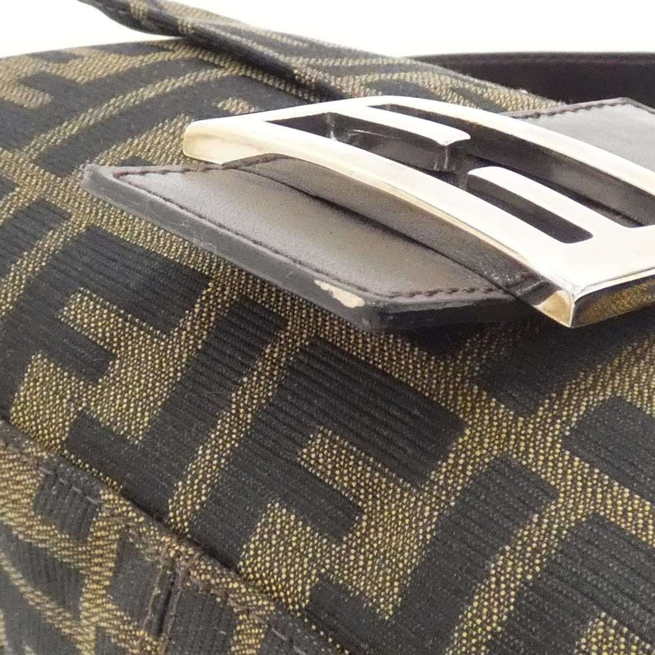 FENDI Baguette 26424 Shoulder Canvas 5