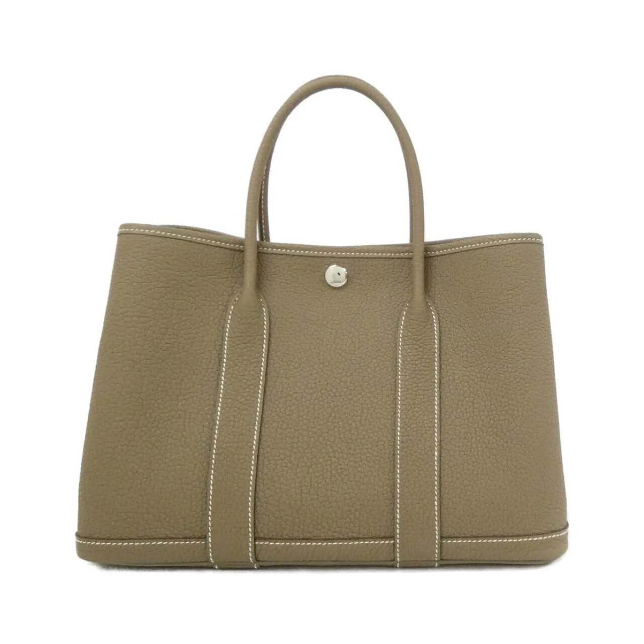 HERMES Garden Party 051568CK Tote Etoupe
