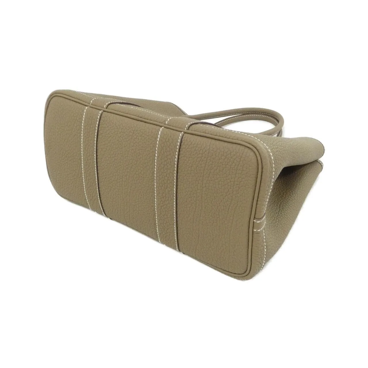 HERMES Garden Party 051568CK Tote Etoupe Unused - Thumbnail 2
