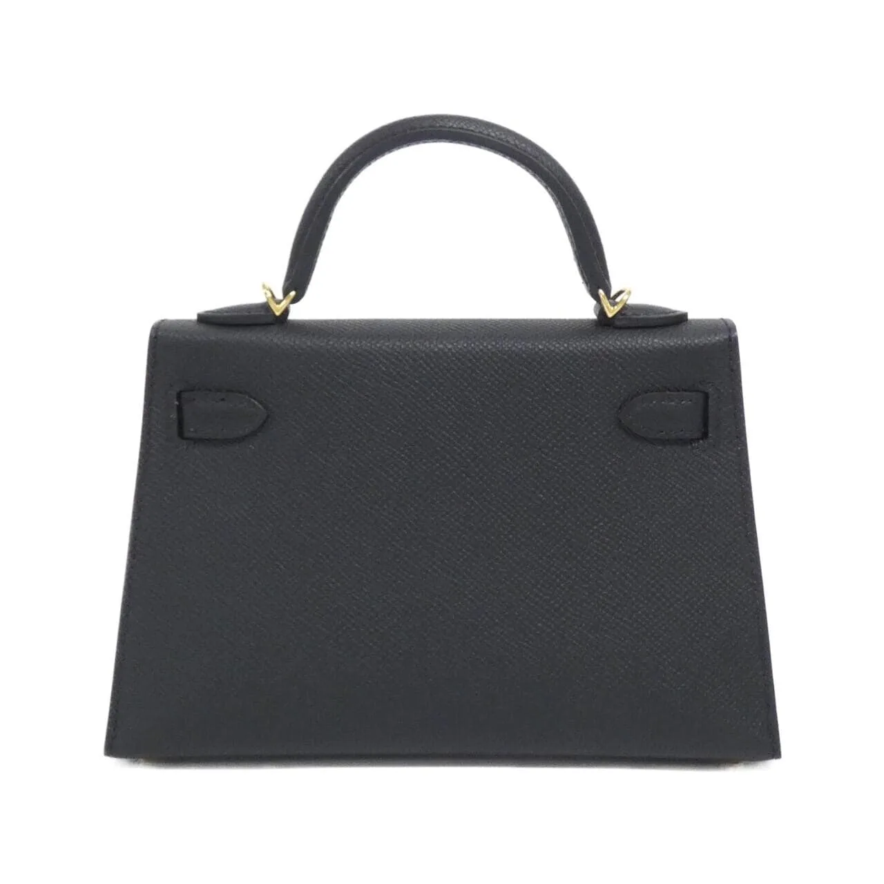 HERMES Kelly 071302CC Handbag Epsom Black Epsom Leather Unused - Thumbnail 2