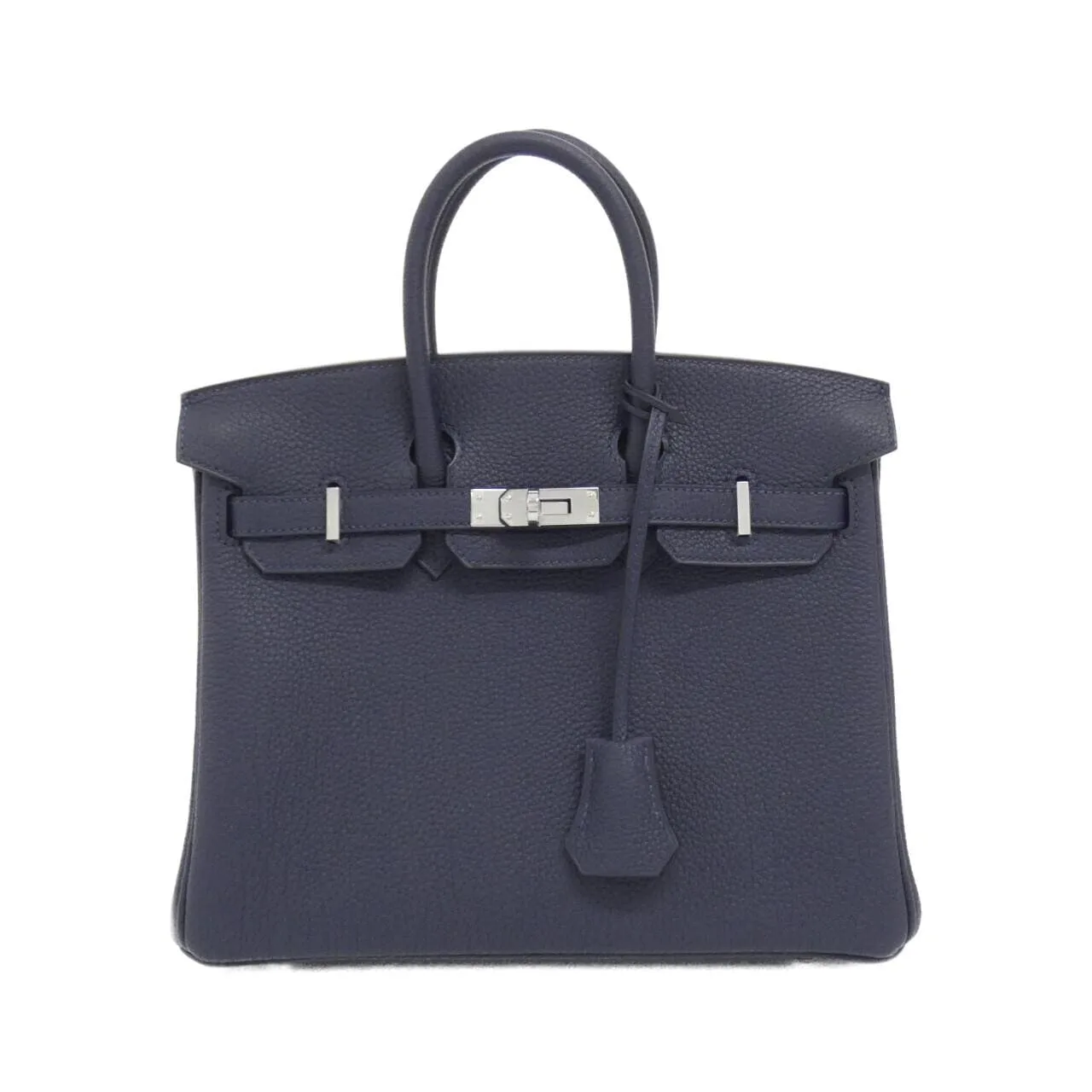 HERMES Birkin 041344CK Handbag Togo Blue