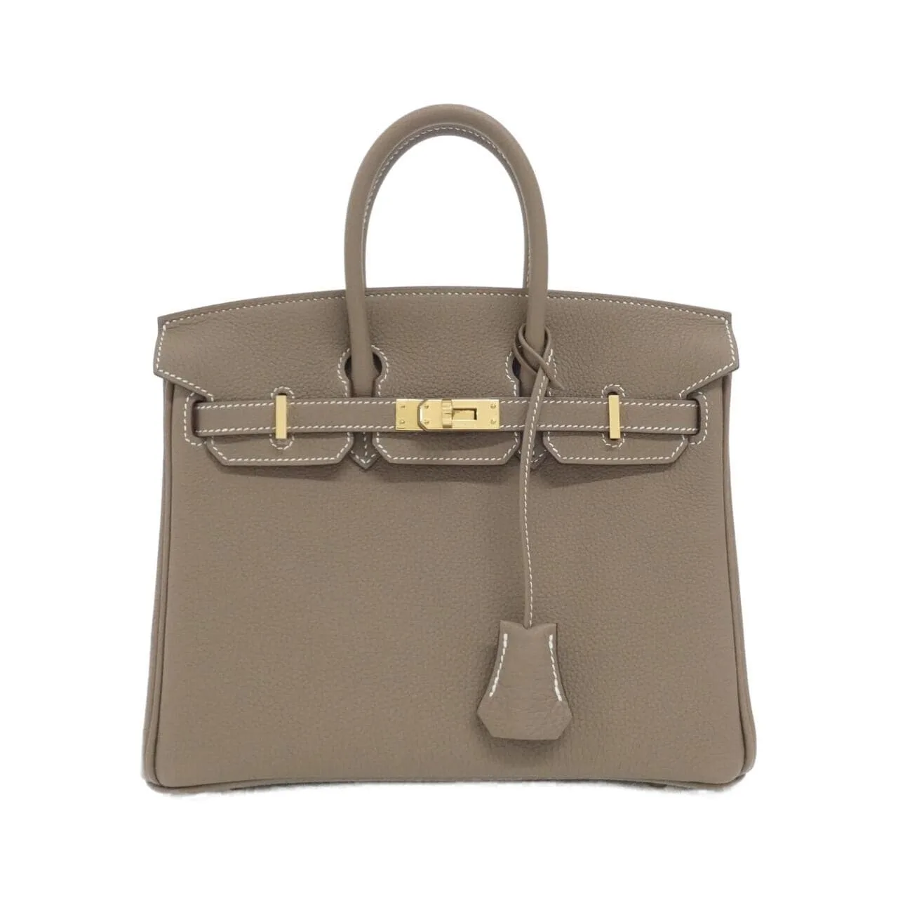HERMES Birkin 041344CC Handbag Togo Etoupe