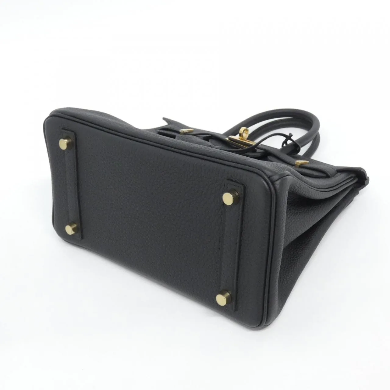 HERMES Birkin 041344CC Handbag Togo Black Togo Leather Rank A - Thumbnail 3