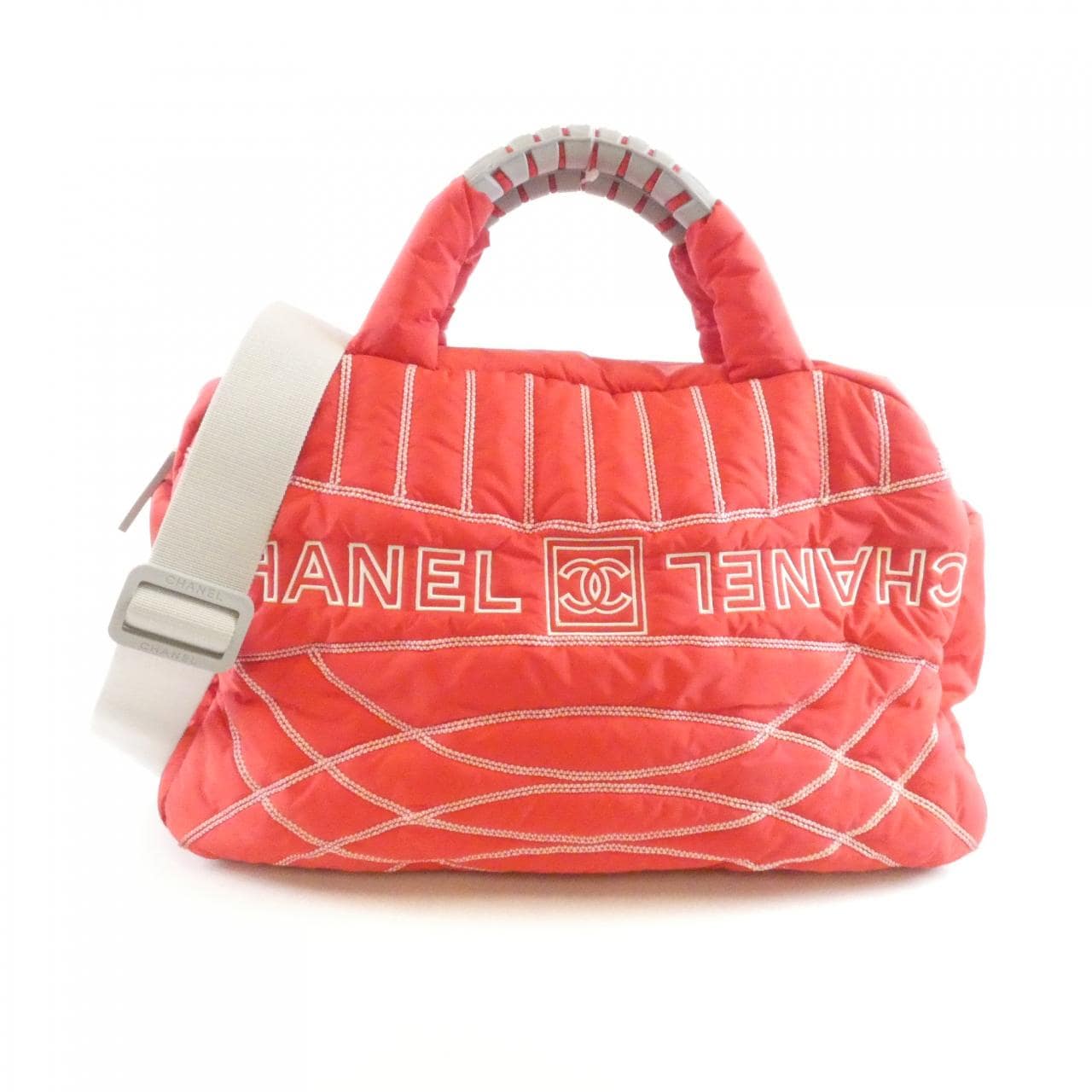 CHANEL 32808 Handbag Nylon