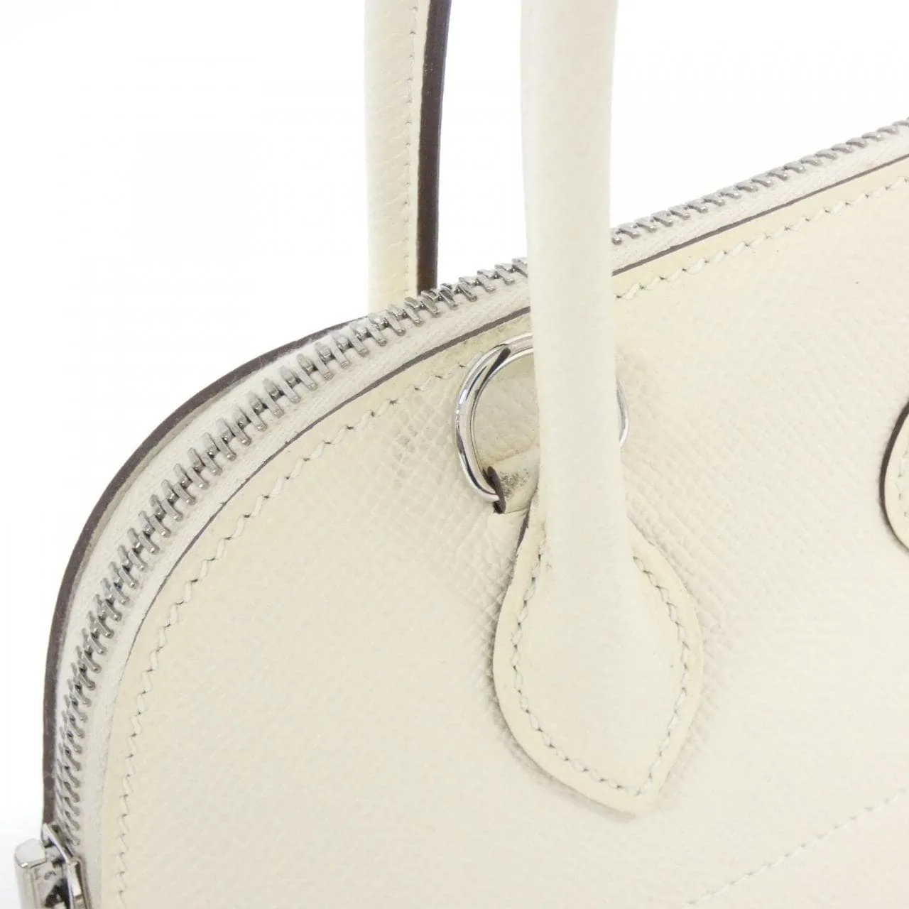 HERMES Bolide 041693CK Handbag Epsom Black Epsom Leather Rank A - Thumbnail 5