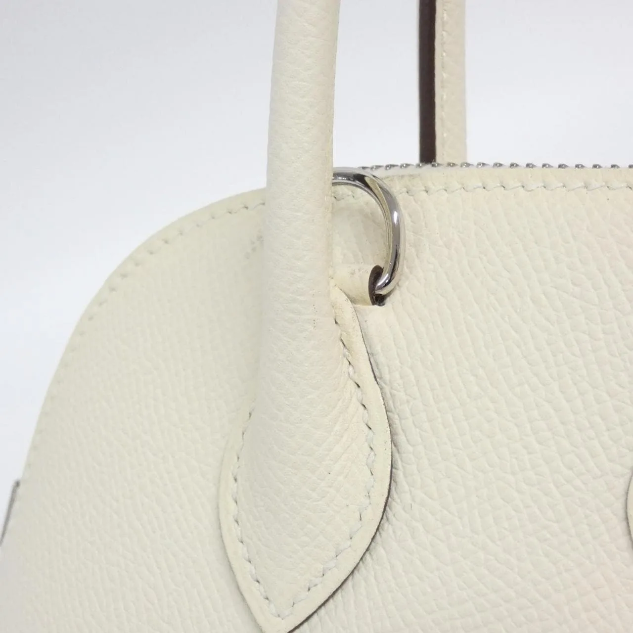 HERMES Bolide 041693CK Handbag Epsom Black Epsom Leather Rank A - Thumbnail 6