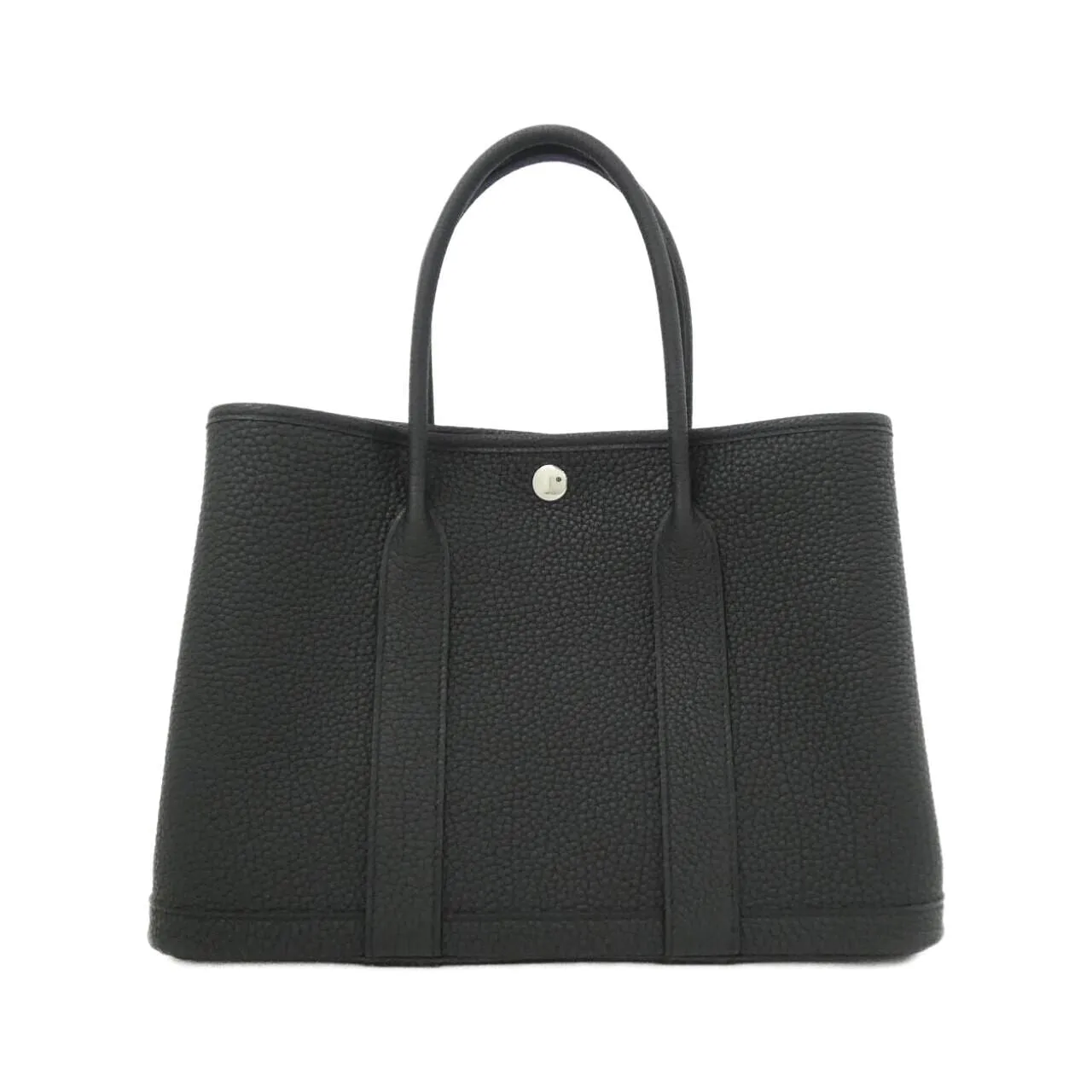 HERMES Garden Party 051568CK Tote Black