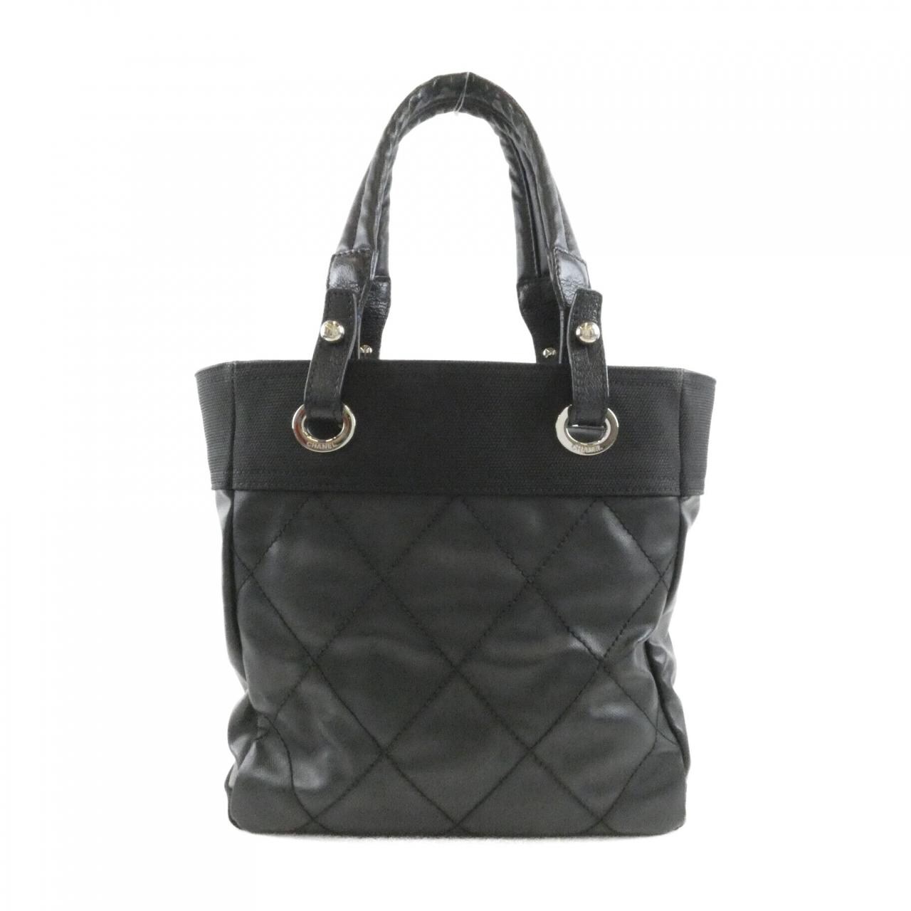 CHANEL 34208 Handbag Canvas 2