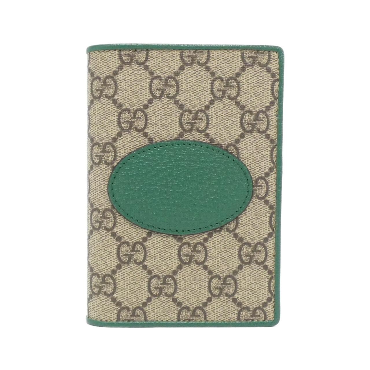 GUCCI 586257 護照套 帆布