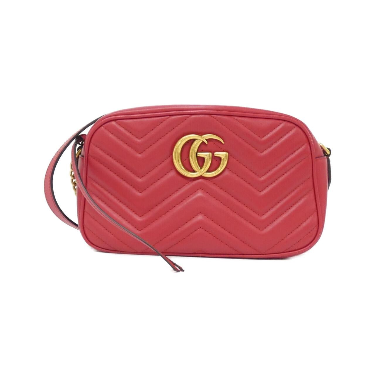 GUCCI Marmont 447632 DTD1T Shoulder Leather