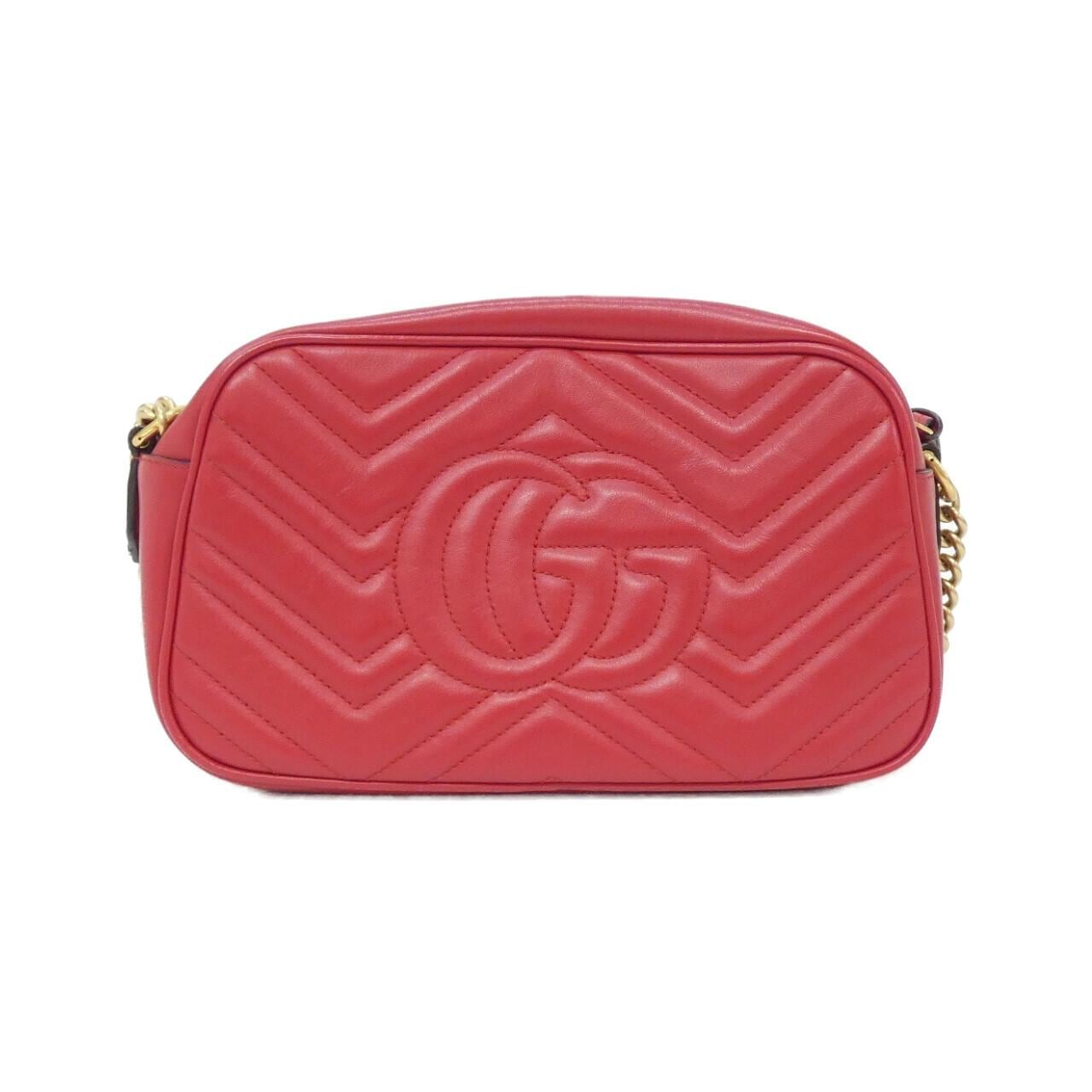 GUCCI Marmont 447632 DTD1T Shoulder Leather 2