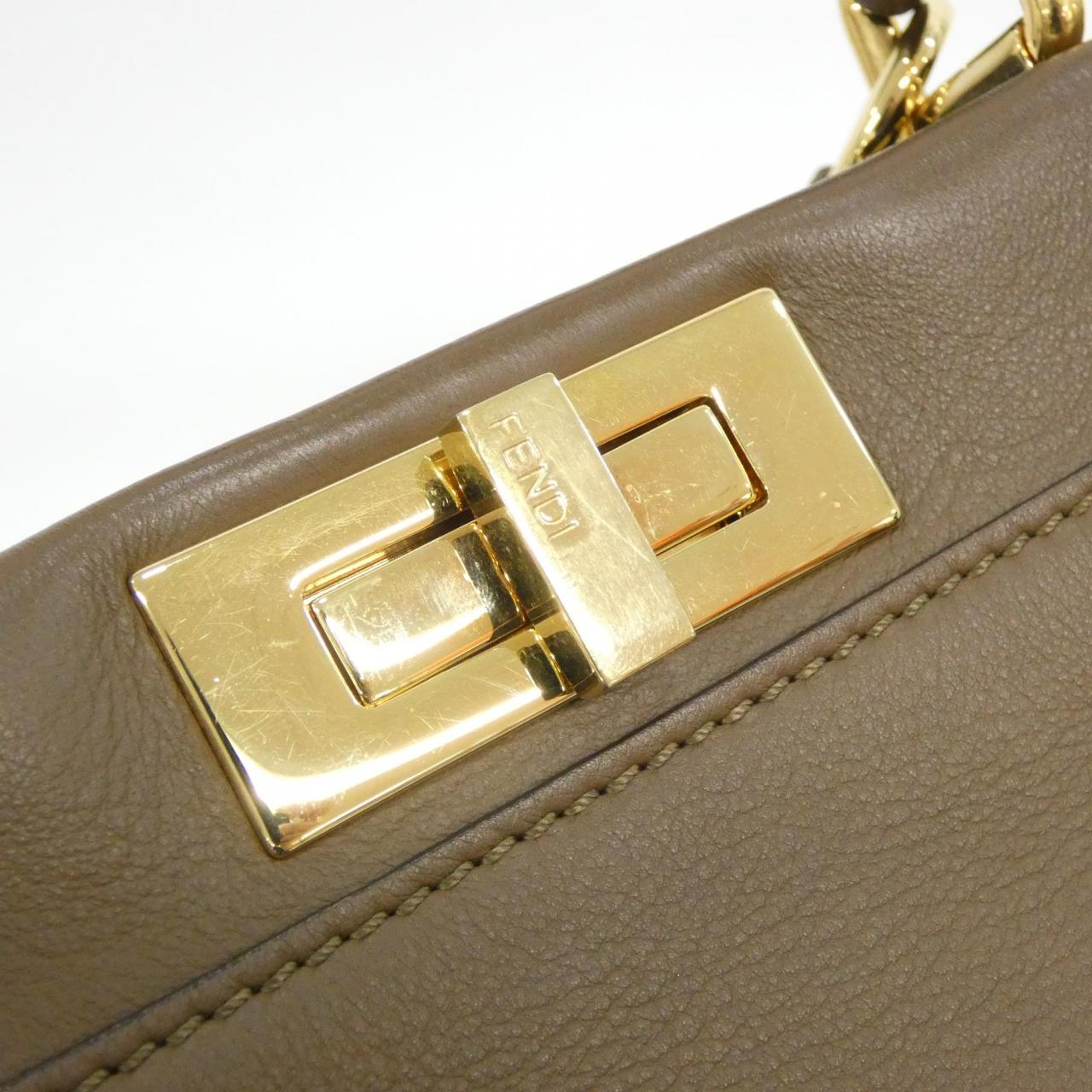FENDI Peekaboo 8BN290 5WM Handbag Lambskin 3