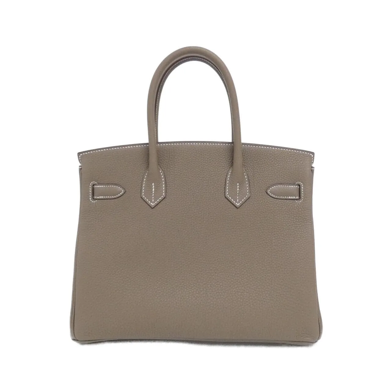 HERMES Birkin 027633CC Handbag Togo Etoupe Togo Leather Unused - Thumbnail 2