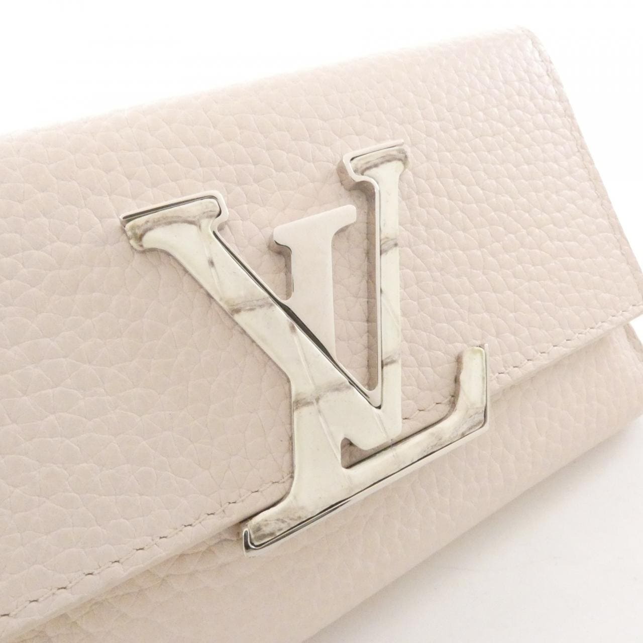 LOUIS VUITTON Capucines 銀包 皮革 4