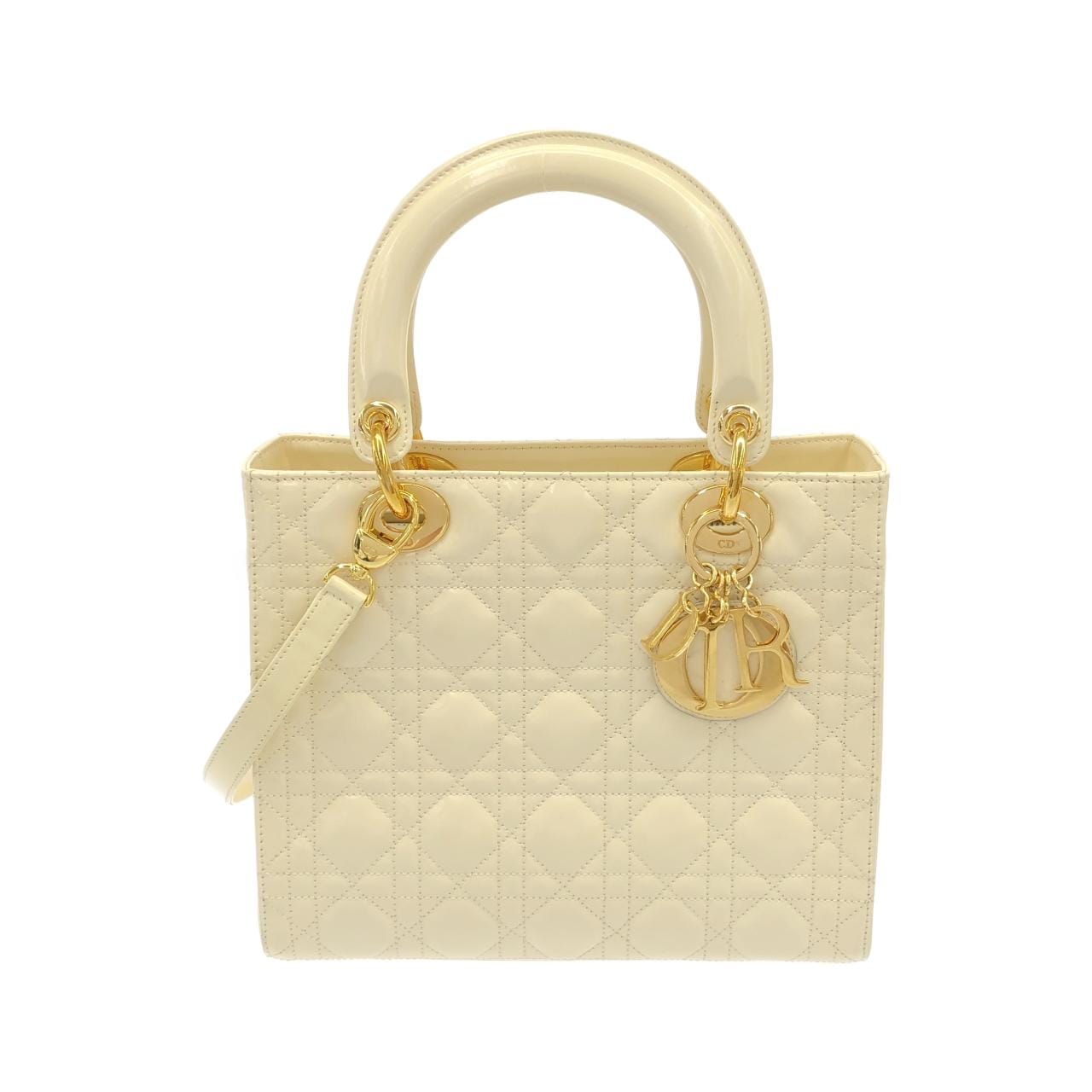 DIOR Lady Dior VGS44550 Handbag Leather