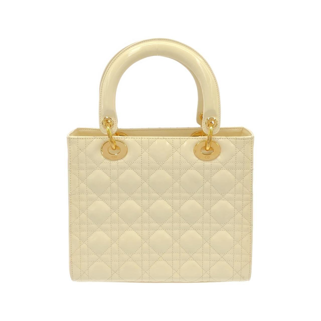 DIOR Lady Dior VGS44550 Handbag Leather 2