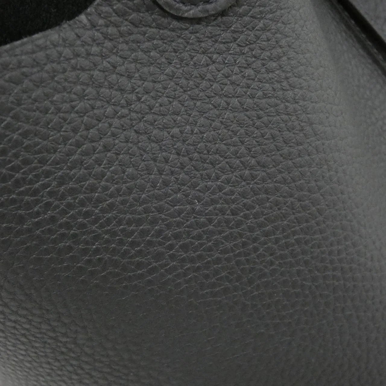 HERMES Picotin 060991CC Handbag Clemence Black Clemence Leather Rank A - Thumbnail 4