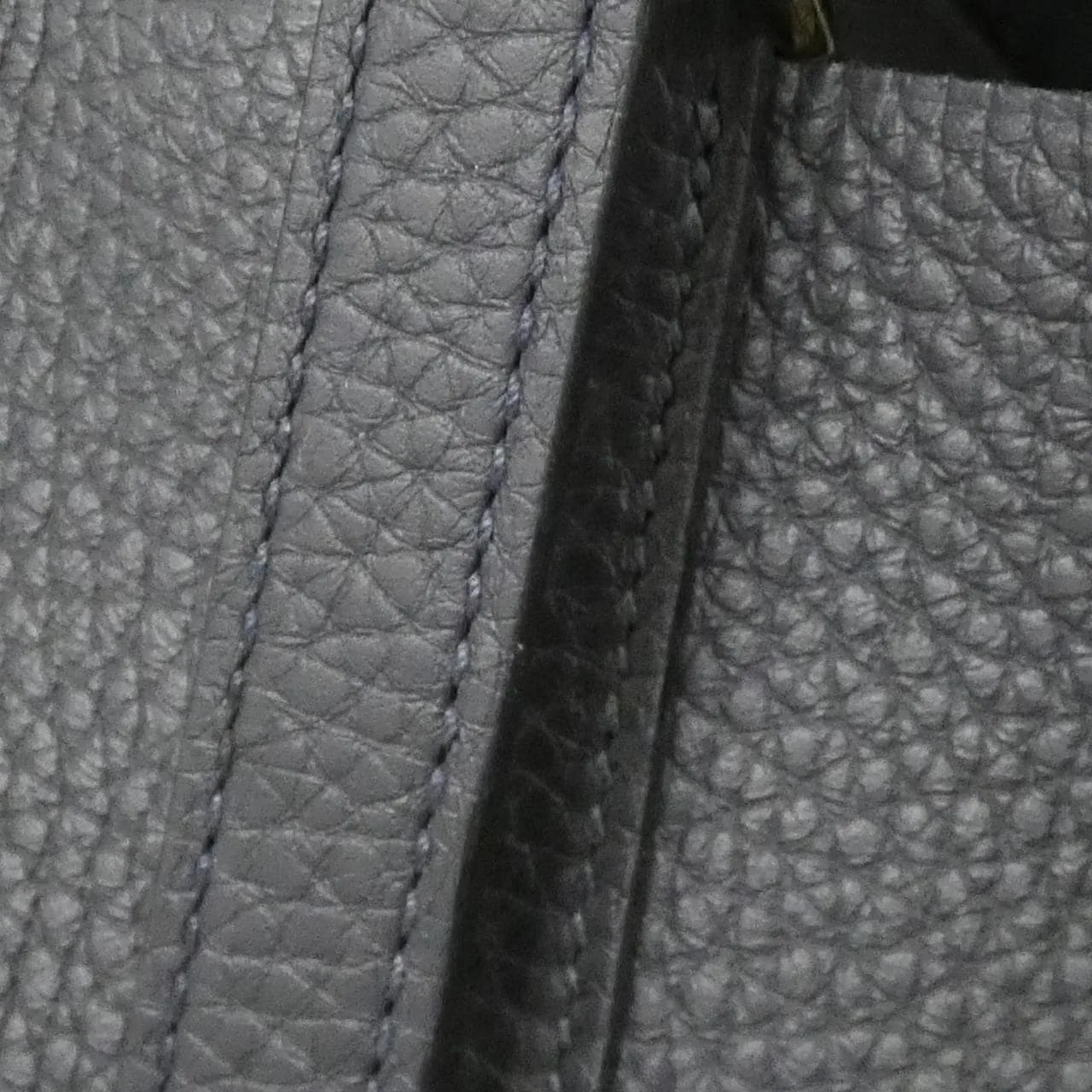 HERMES Picotin 060991CC Handbag Clemence Black Clemence Leather Rank A - Thumbnail 7