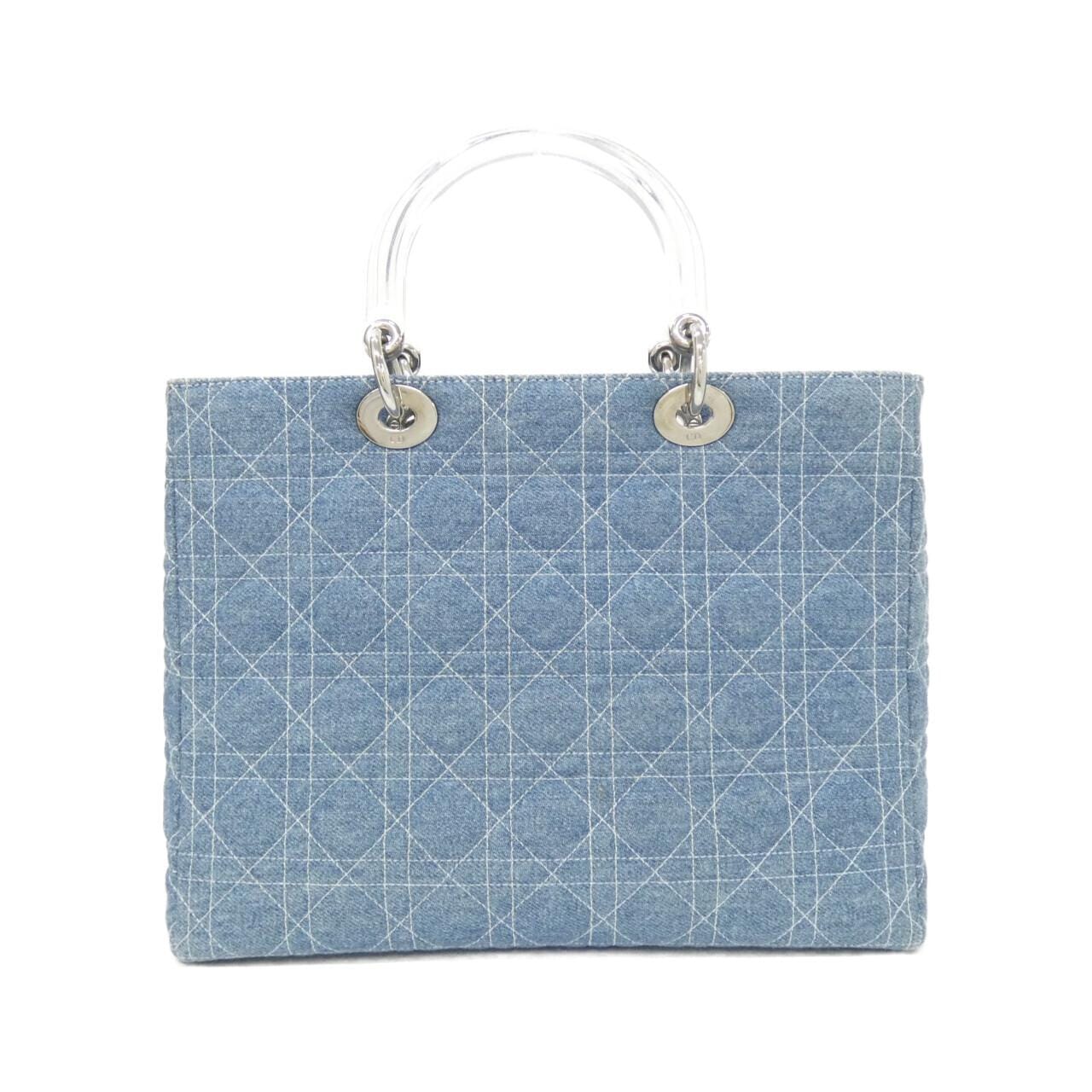 DIOR Lady Dior CAJ44561 Handbag Canvas 2