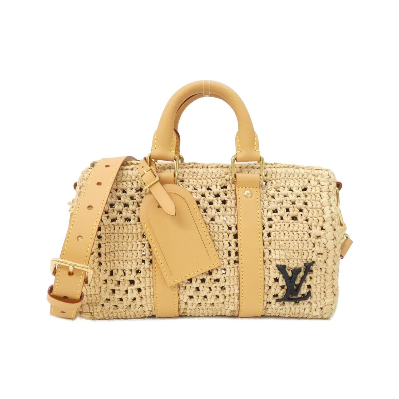 LOUIS VUITTON Keepall M25010 Boston Damier
