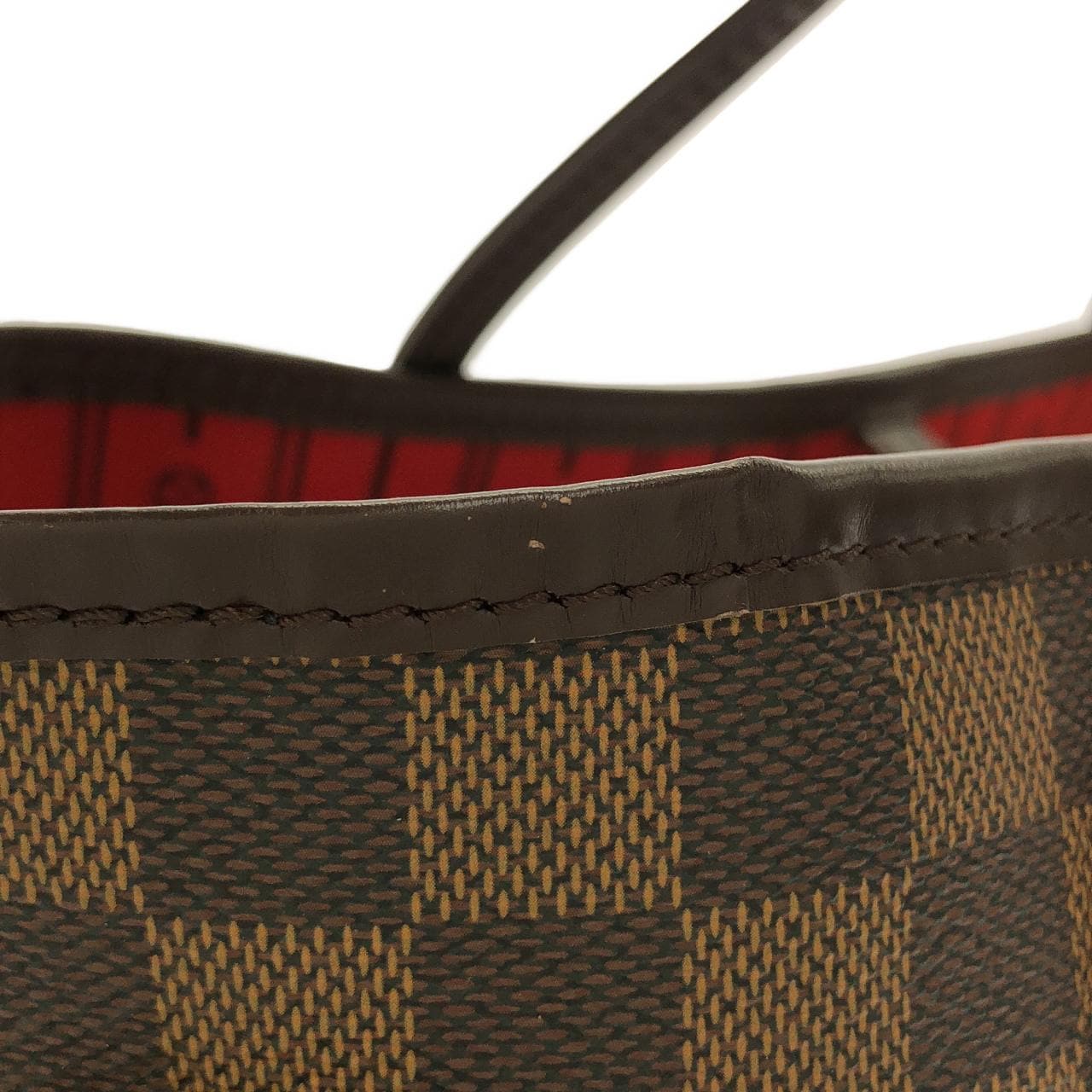LOUIS VUITTON Neverfull N51105 Tote Damier 4