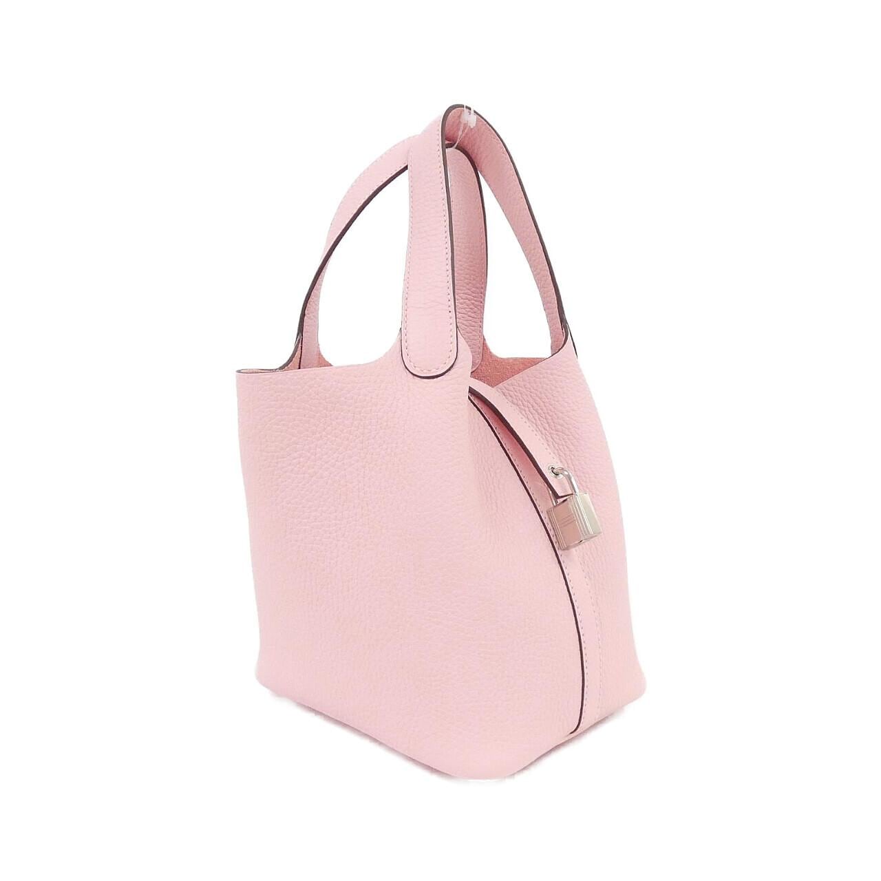 HERMES Picotin 056289CK Handbag Clemence