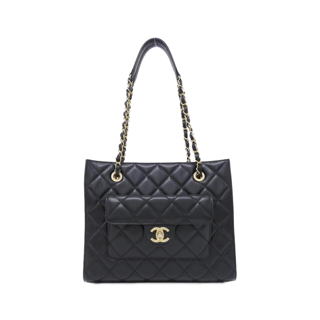 CHANEL Shoulder Lambskin