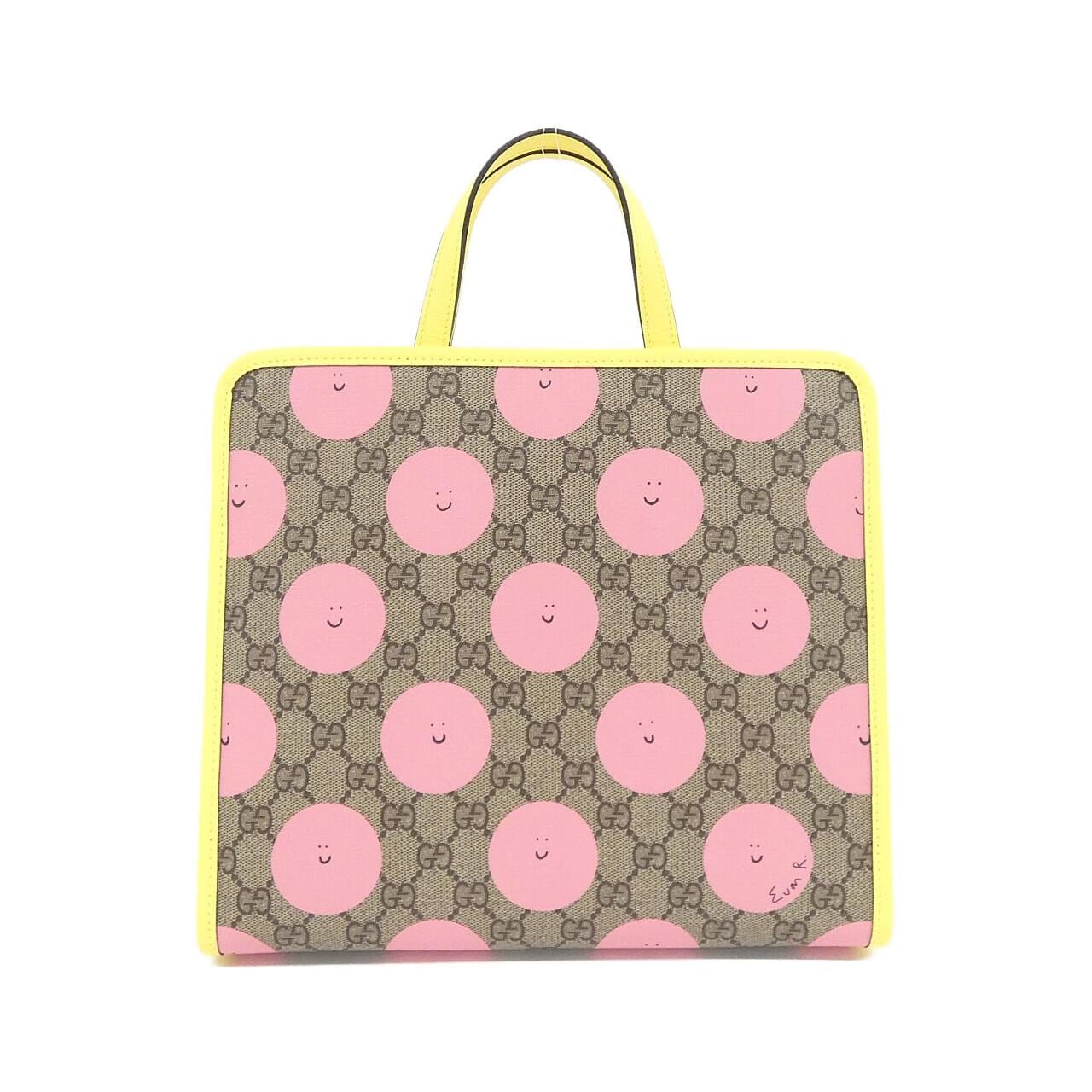 GUCCI 605614 FAER6 手提包 帆布