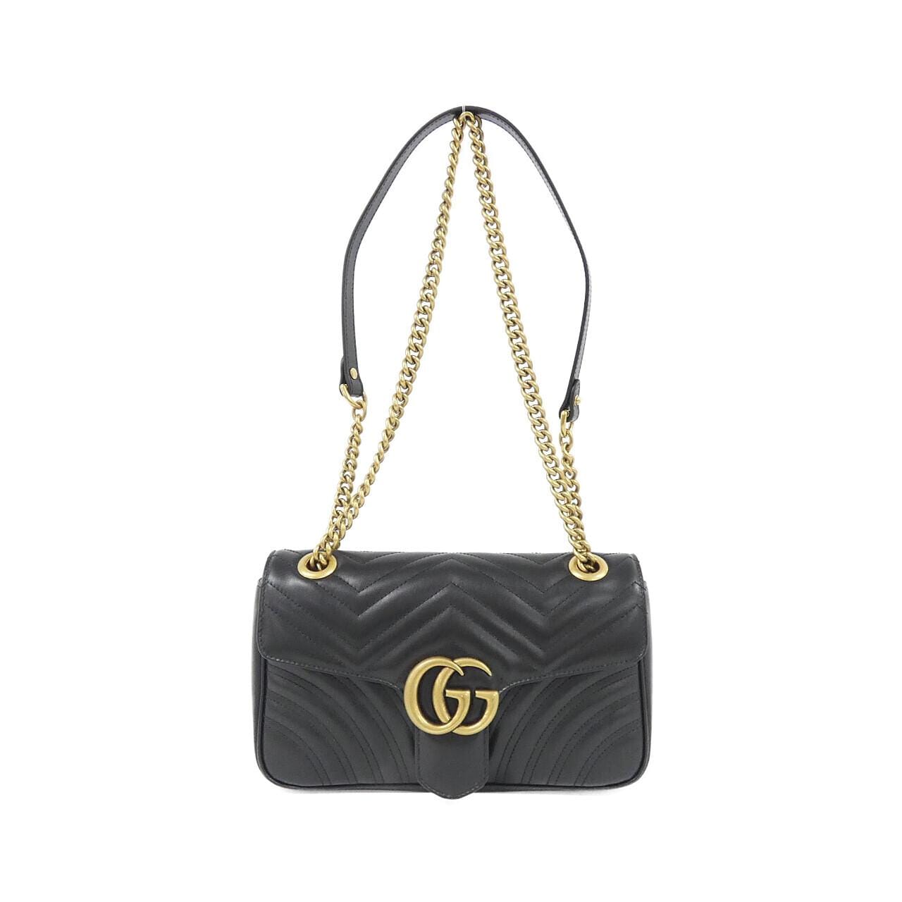 GUCCI Marmont 443497 DTDIT Shoulder Leather