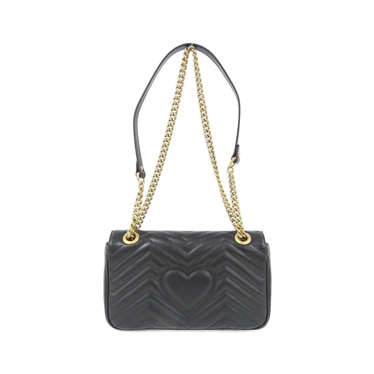 GUCCI Marmont 443497 DTDIT Shoulder Leather 2