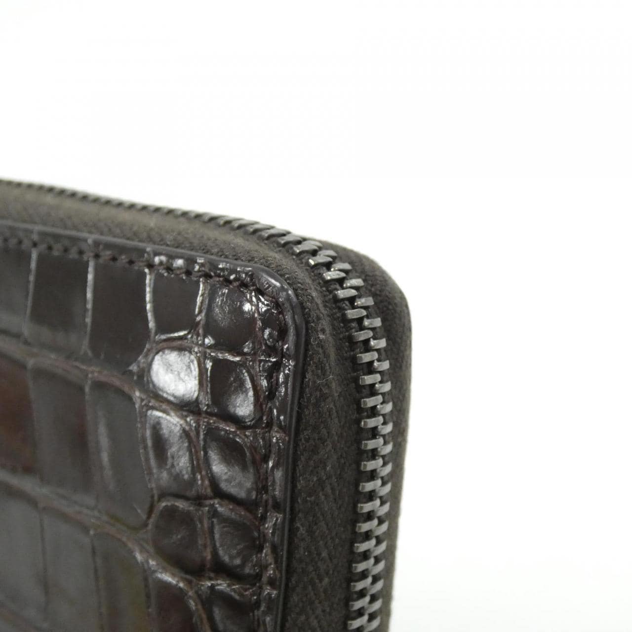 GUCCI 586889 銀包 鱷魚皮 3