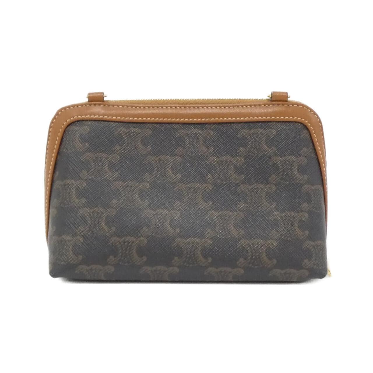 CELINE Triomphe 10E382CBX Shoulder Canvas 2