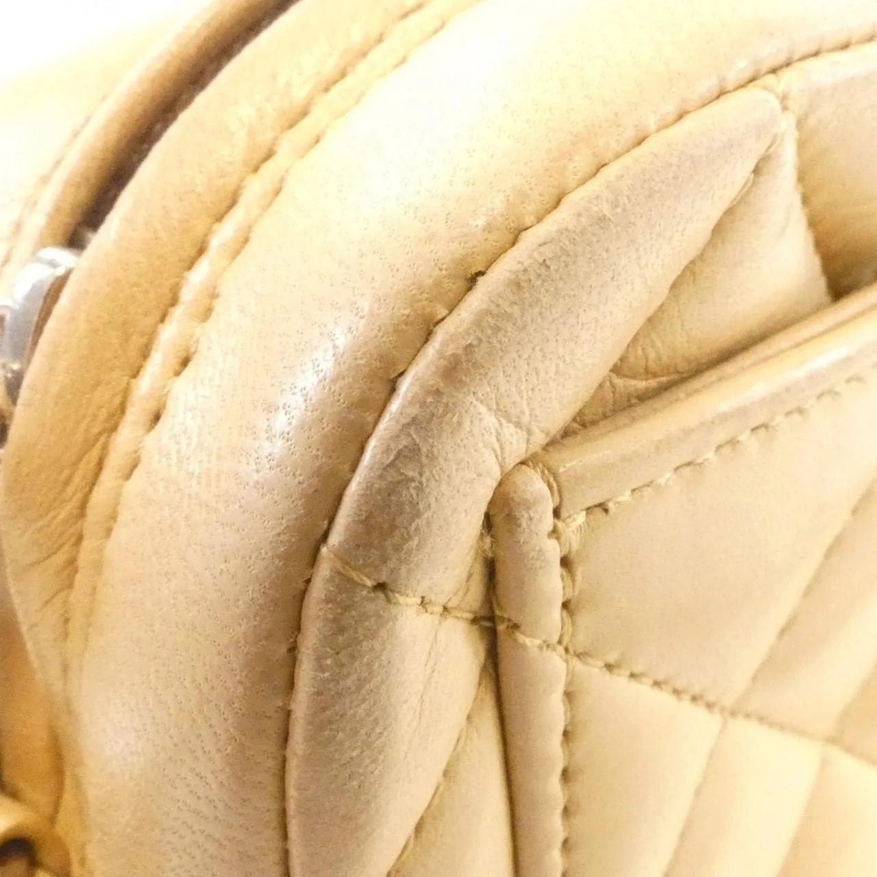 CHANEL Shoulder Grained Calfskin 4