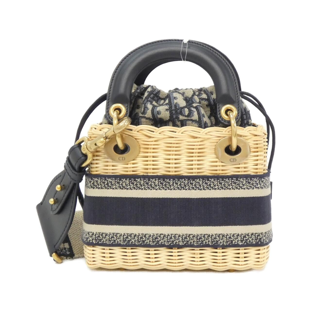 DIOR Lady Dior M0505CMVO Handbag Canvas 2