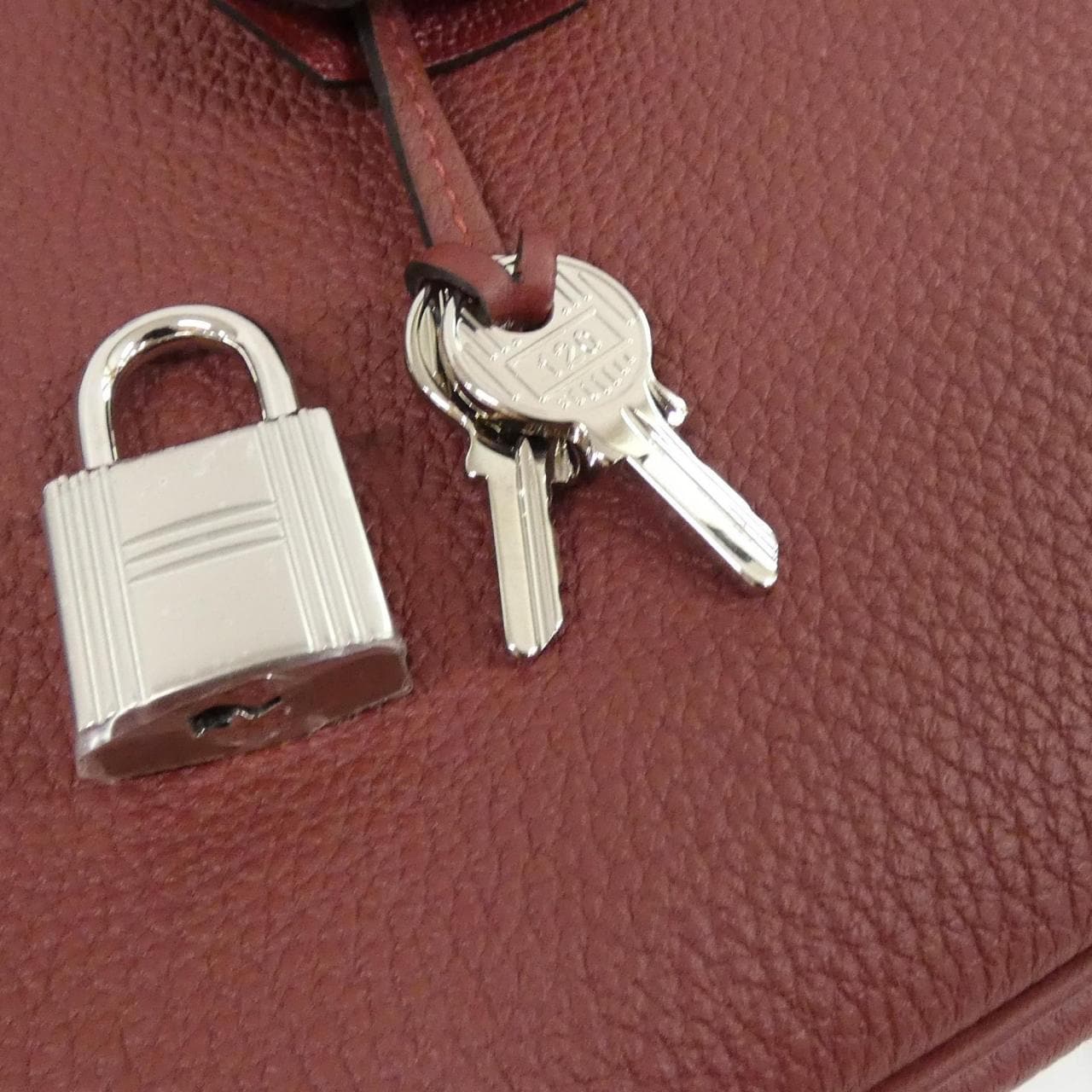 HERMES Birkin 041344CK Handbag Togo 4