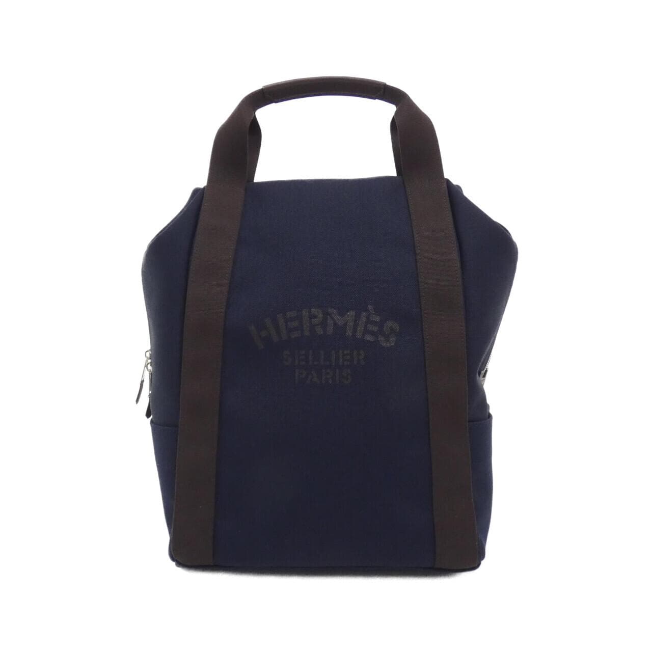 HERMES 800642EK Backpack Canvas