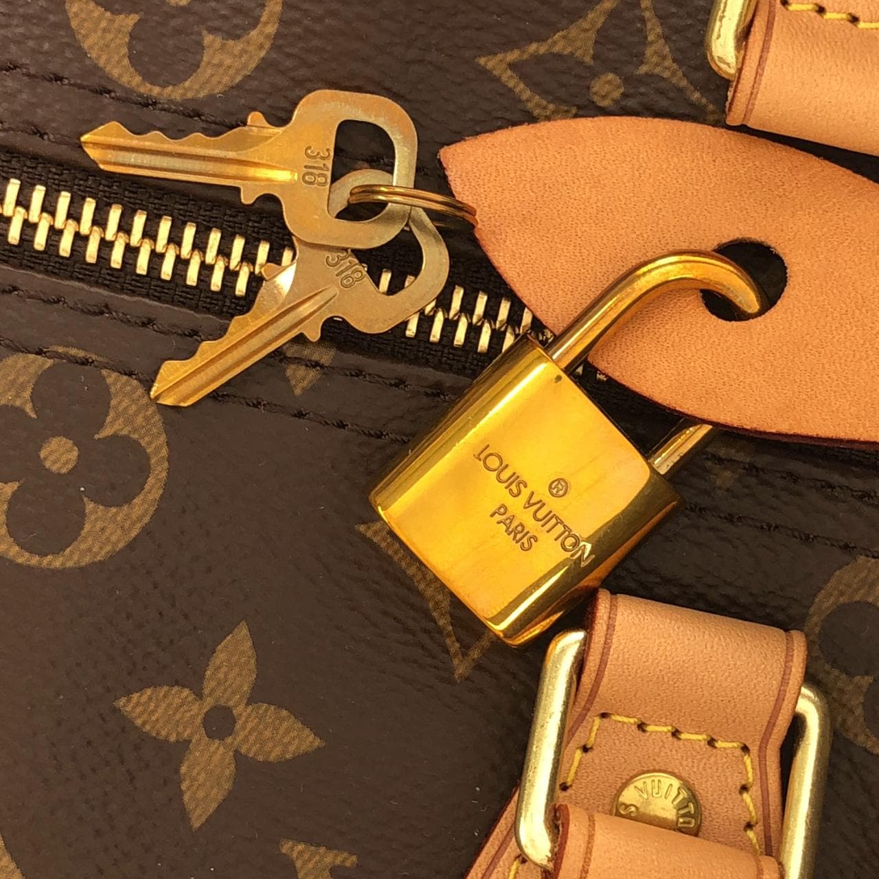 LOUIS VUITTON Speedy M41108 Boston Monogram 3