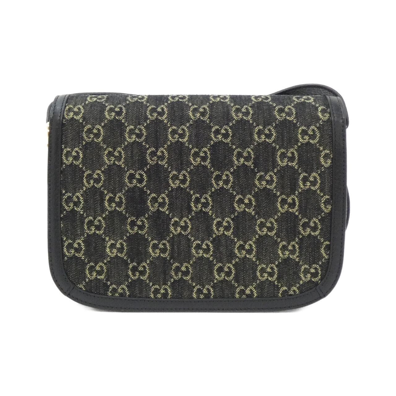 GUCCI Horsebit 1955 602204 UN3BG 肩背包 牛仔布 2