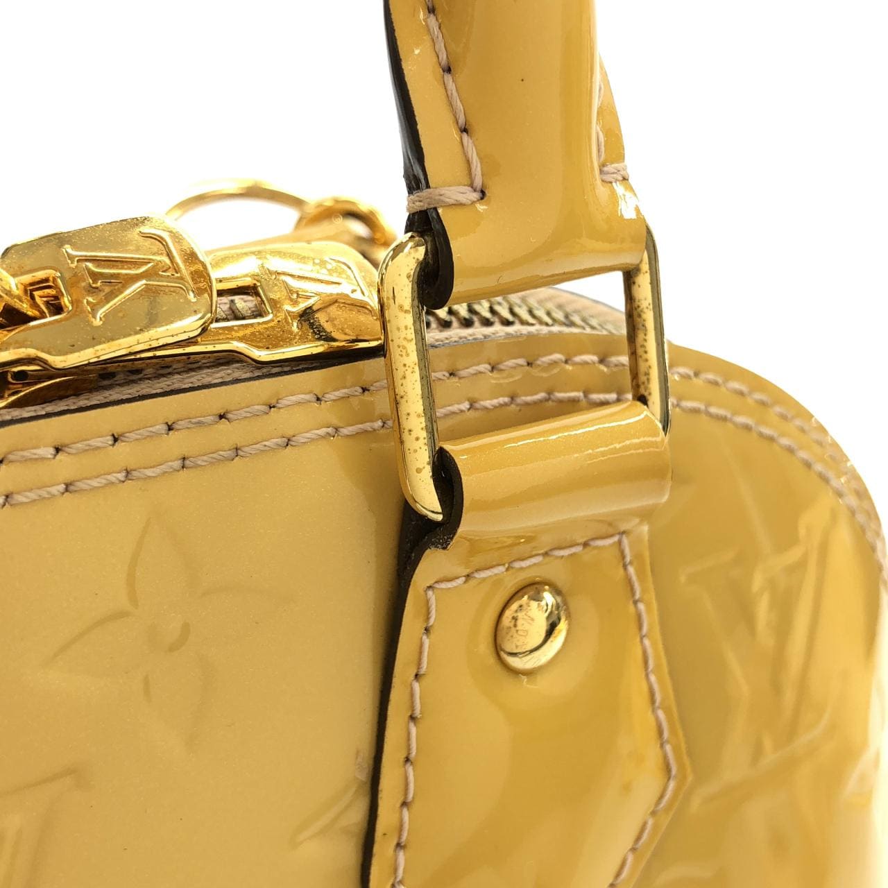LOUIS VUITTON Alma M90104 手提包 Vernis 漆皮 5