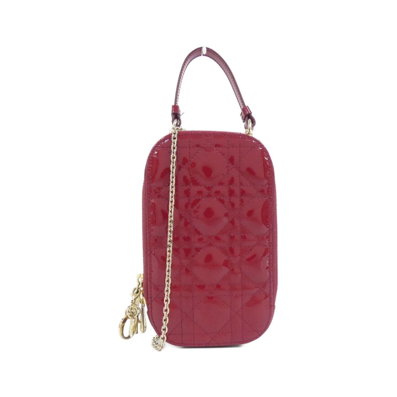 DIOR Lady Dior S0872OVRB 銀包 漆皮