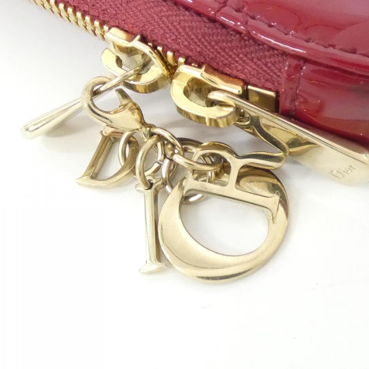 DIOR Lady Dior S0872OVRB 銀包 漆皮 4