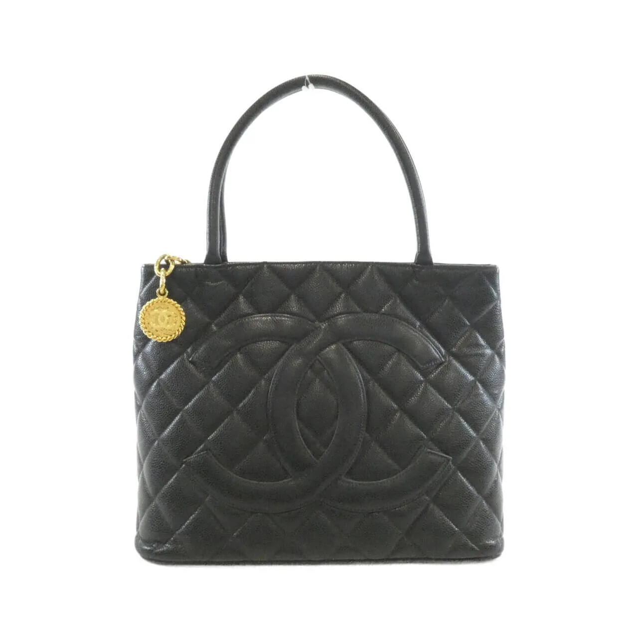 CHANEL Matelasse 1804 Handbag Grained Calfskin