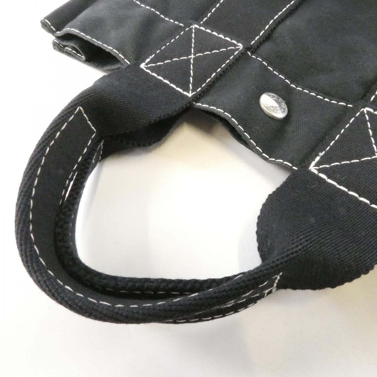 HERMES 101098M 手提包 帆布 3