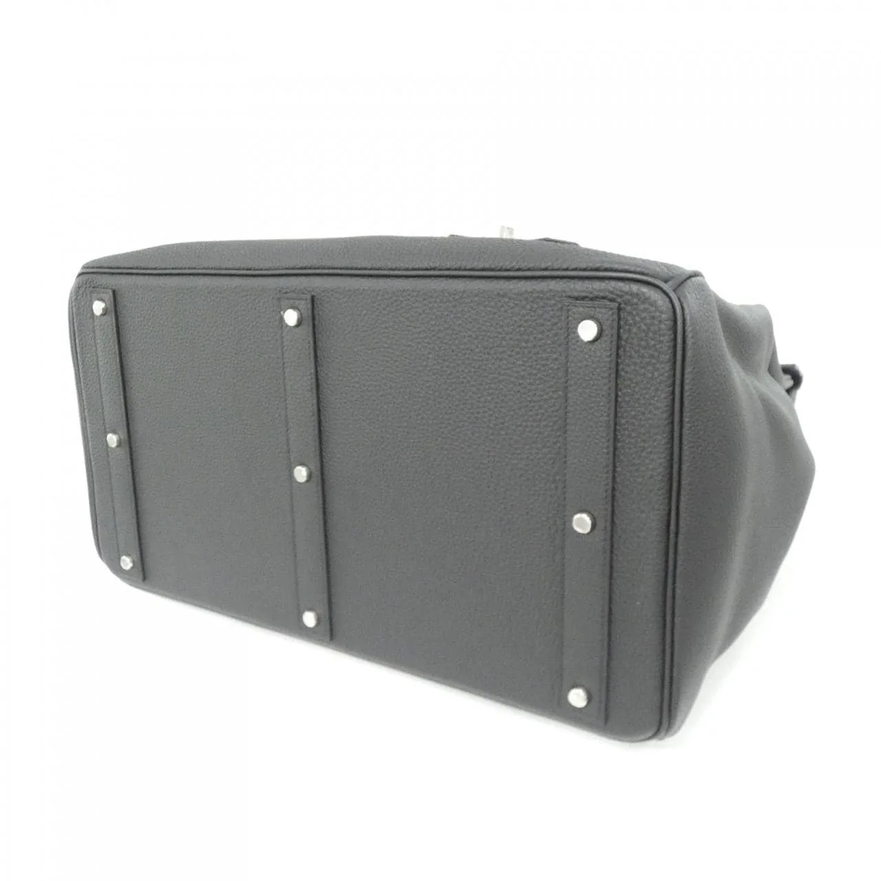 HERMES 085059CK Handbag Togo Black Togo Leather Rank A - Thumbnail 3