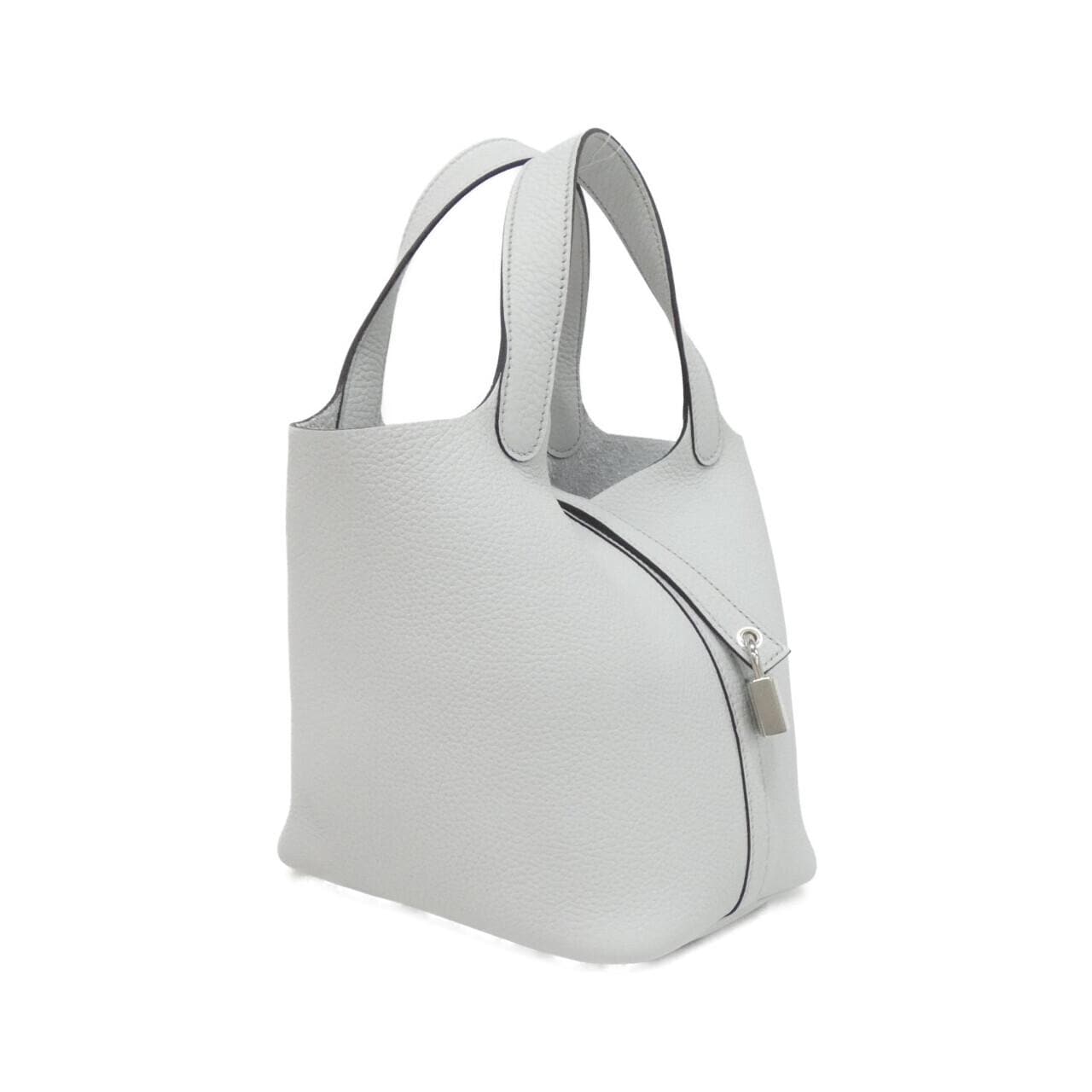 HERMES Picotin 056289CK Handbag Clemence