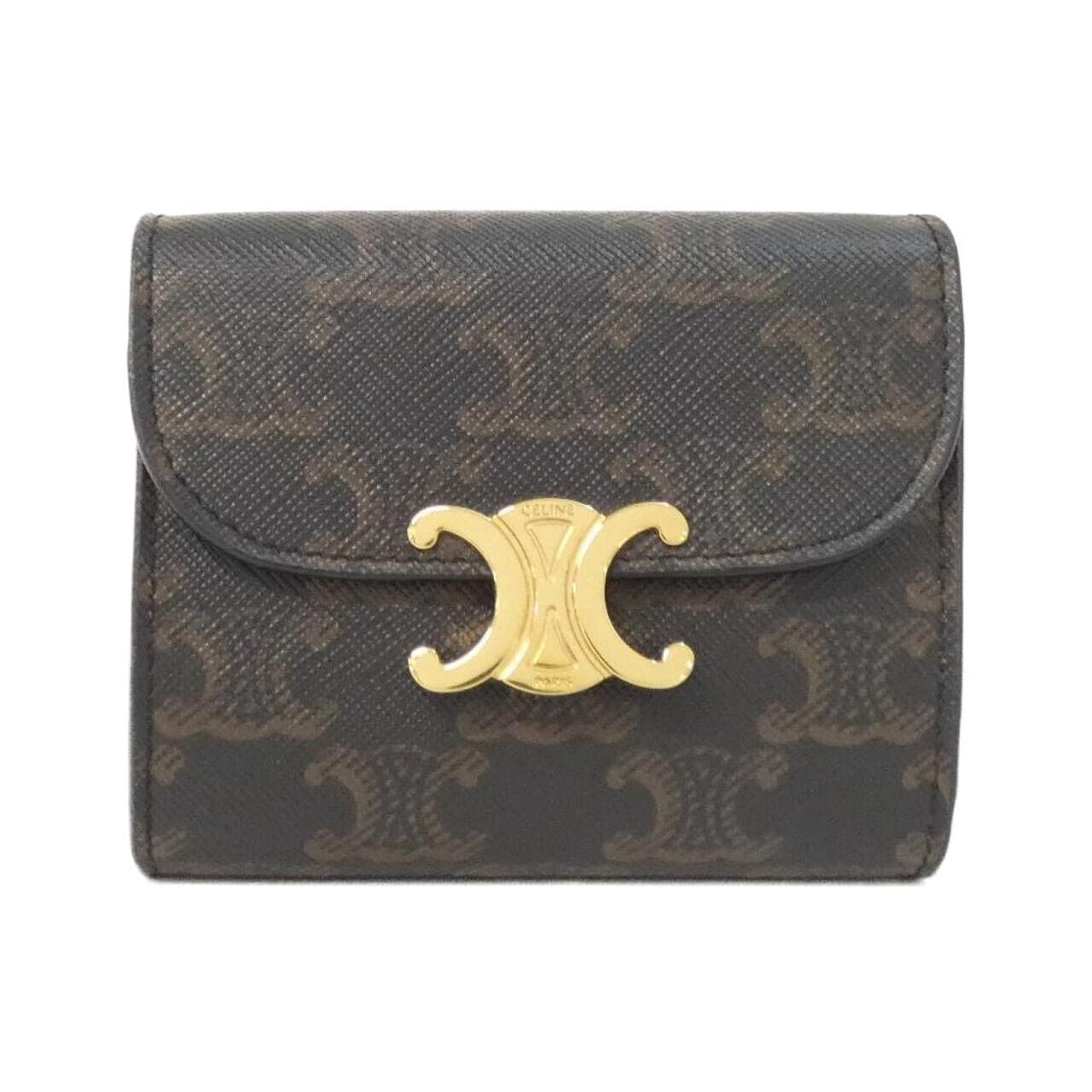 CELINE 10D782CQH Wallet Canvas