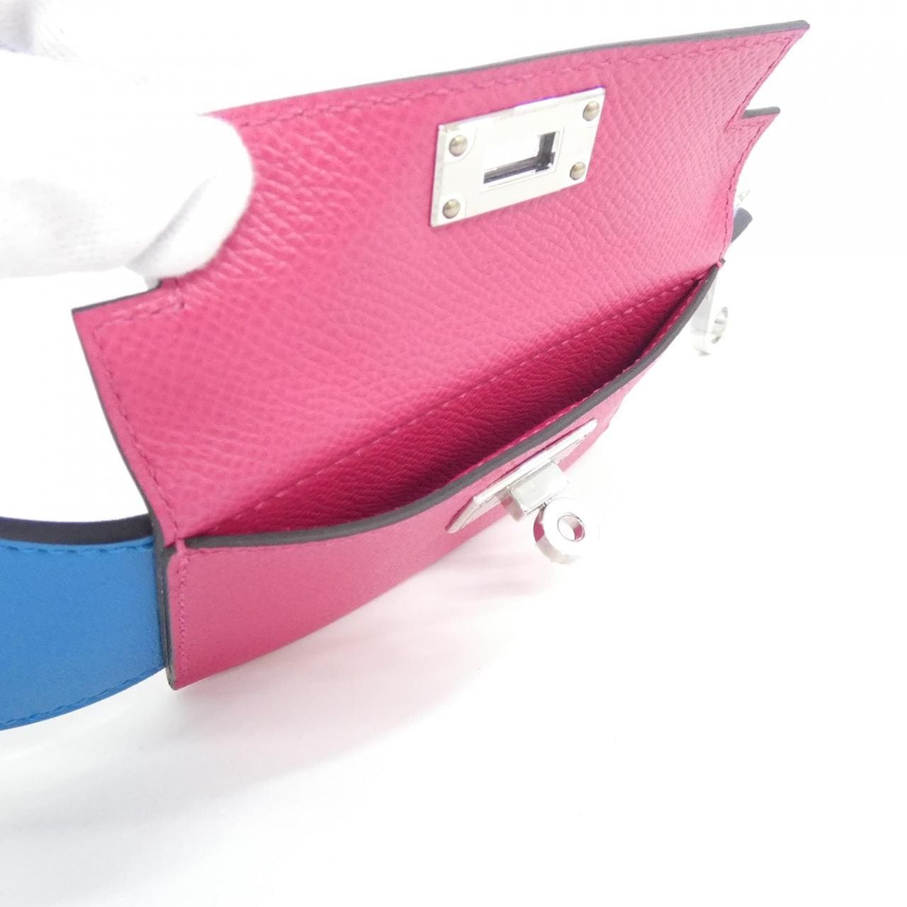 HERMES Kelly 079214CK Wallet Epsom 5